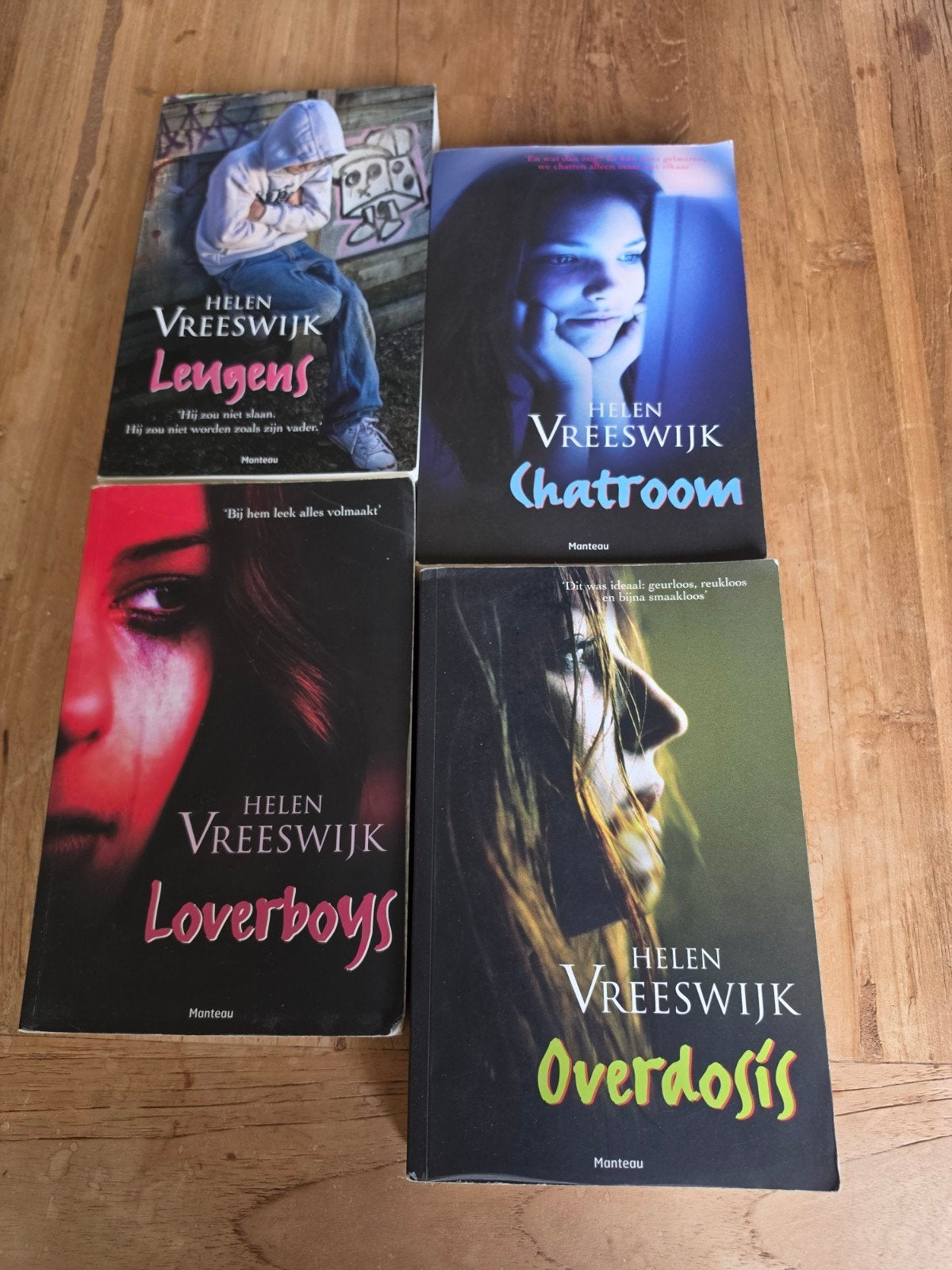 Helen Vreeswijk: Leugens, Chatroom, Loverboys, O, Boeken, Ophalen of Verzenden, Gelezen, Helen Vreeswijk, Nederland