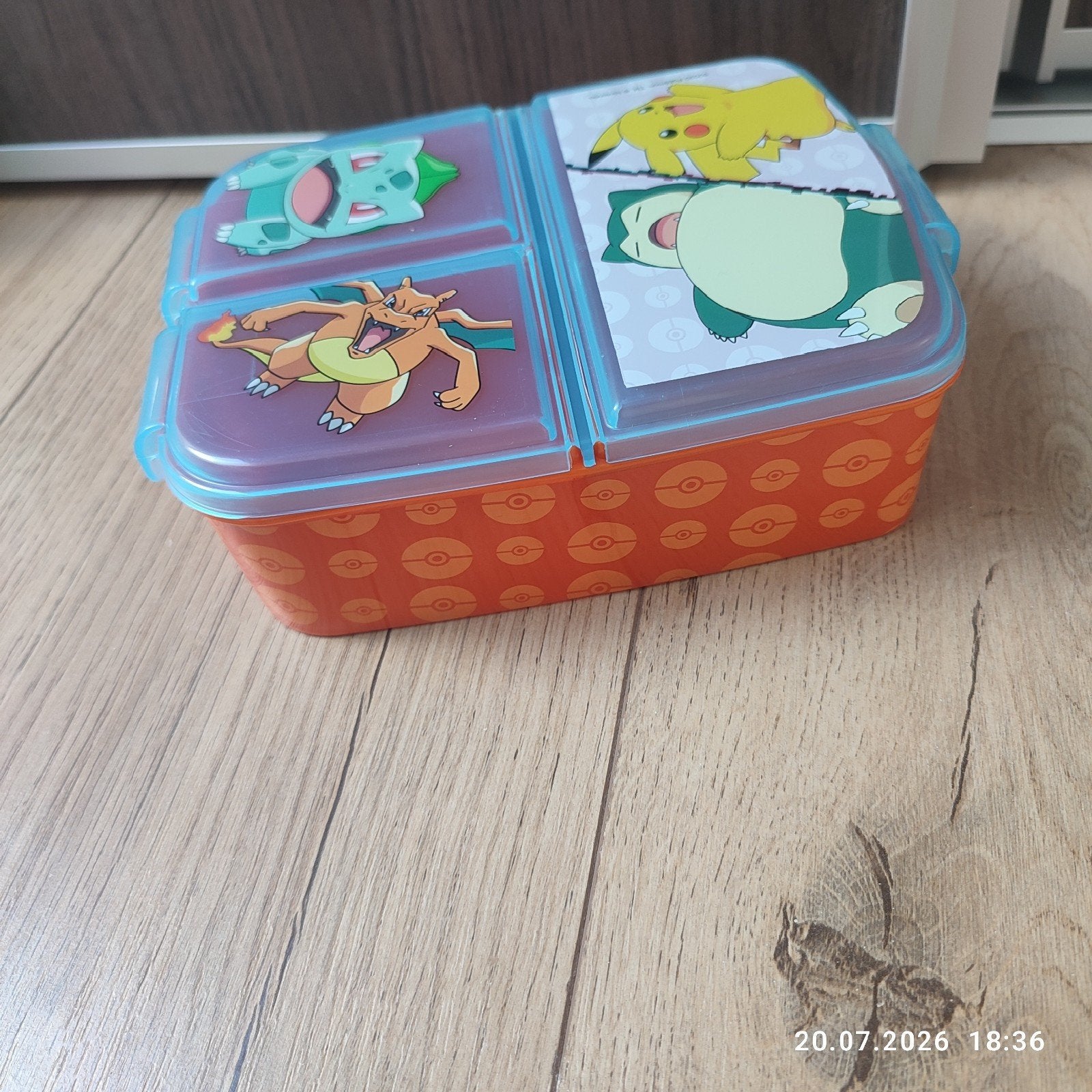 Broodtrommel met Pokémon print, Ophalen of Verzenden, Nieuw, Jongen of Meisje