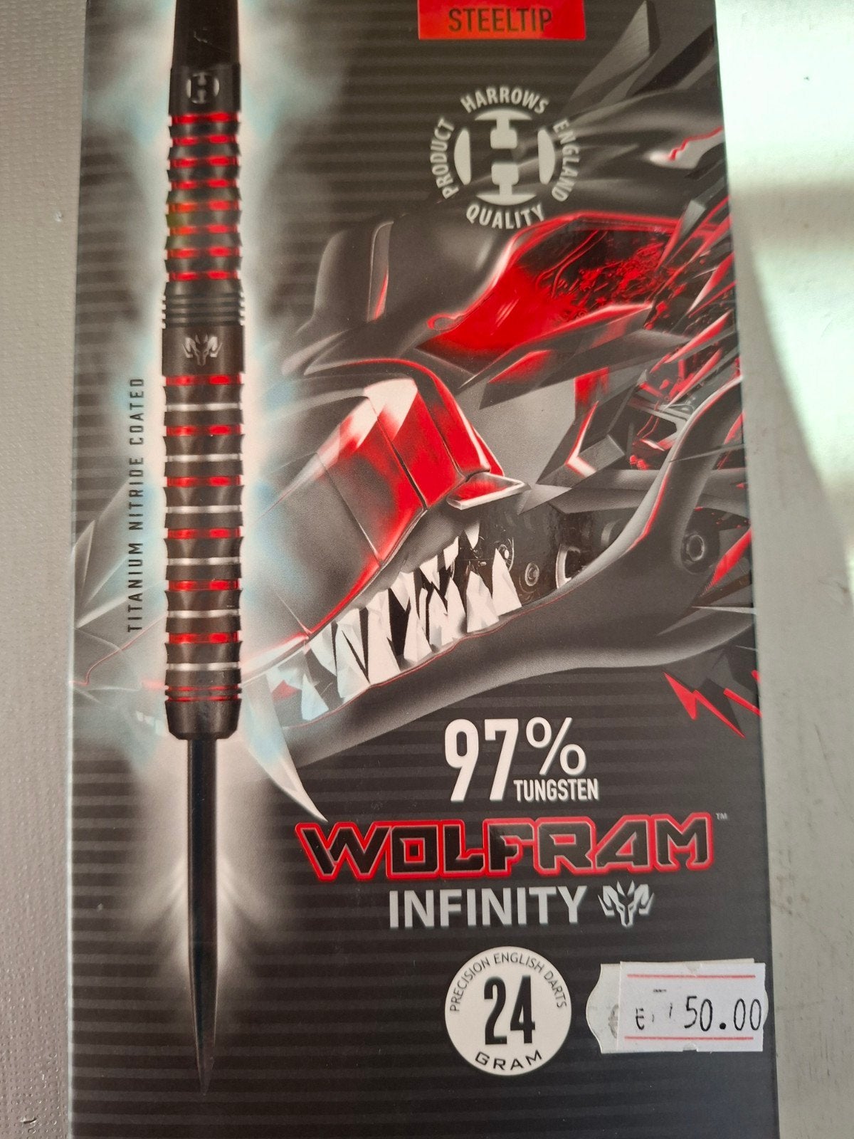 Unicorn Ballista Darts 24 gram, Ophalen of Verzenden, Zo goed als nieuw, Pijlen