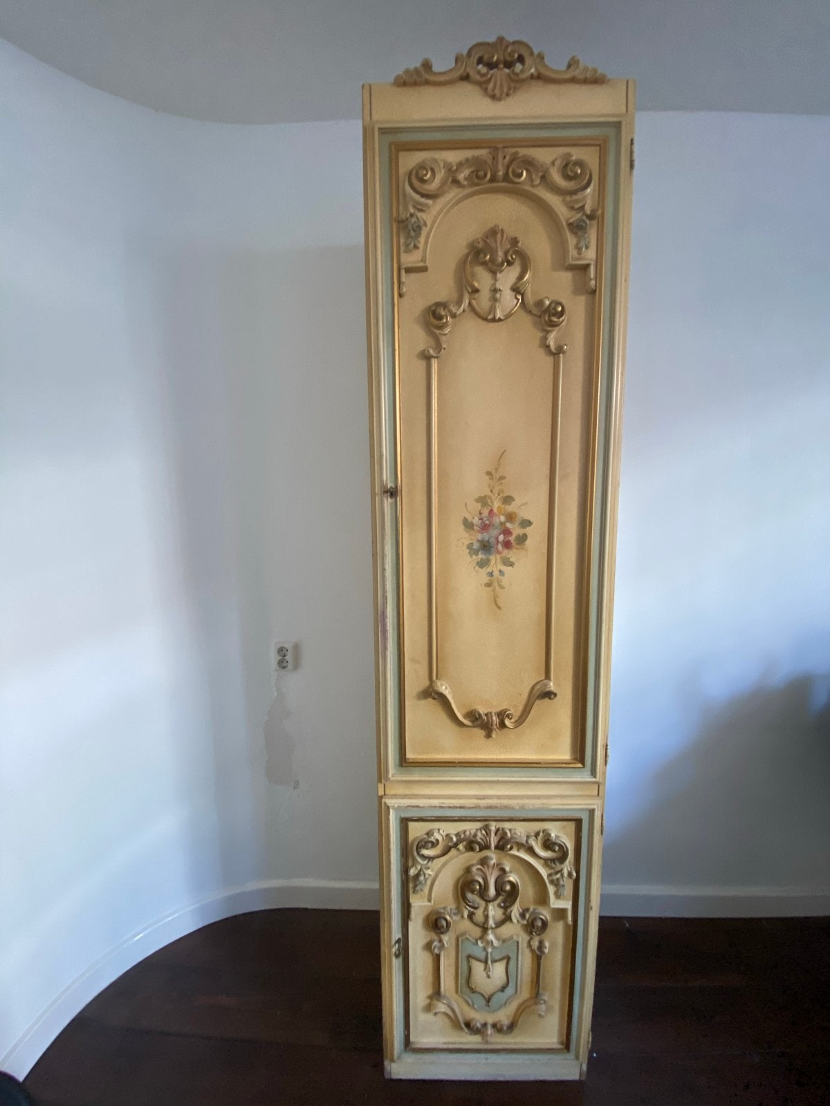 Antiek Paneel Lodewijk XV/Rococo Stijl met Houtsnijwerk, Antiek en Kunst, Antiek | Meubels | Kasten, Ophalen of Verzenden
