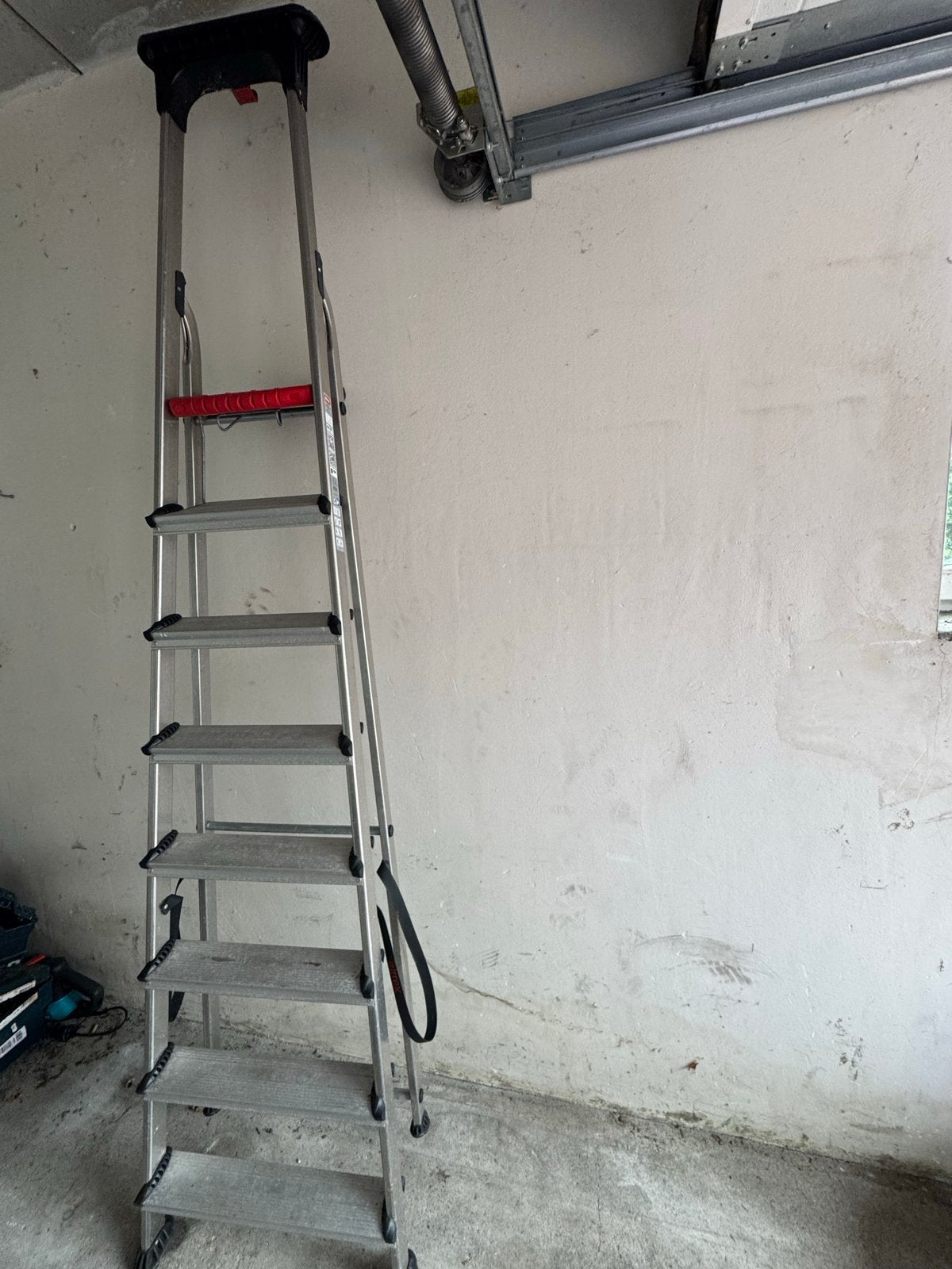 Aluminium huishoudtrap - 7 treden, Ophalen, Gebruikt, Trap, 2 tot 4 meter