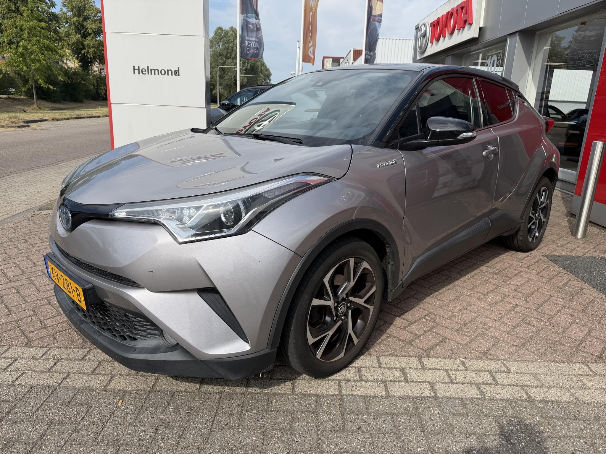 Toyota C-HR 1.8 Hybrid Bi-Tone, Auto's, Stof, Euro 6, 4 cilinders, 122 pk