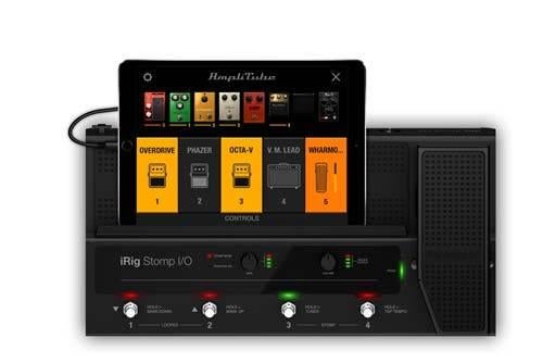 IK Multimedia iRig Stomp I/O, Muziek en Instrumenten, Effecten, Ophalen, Zo goed als nieuw, Multi-effect