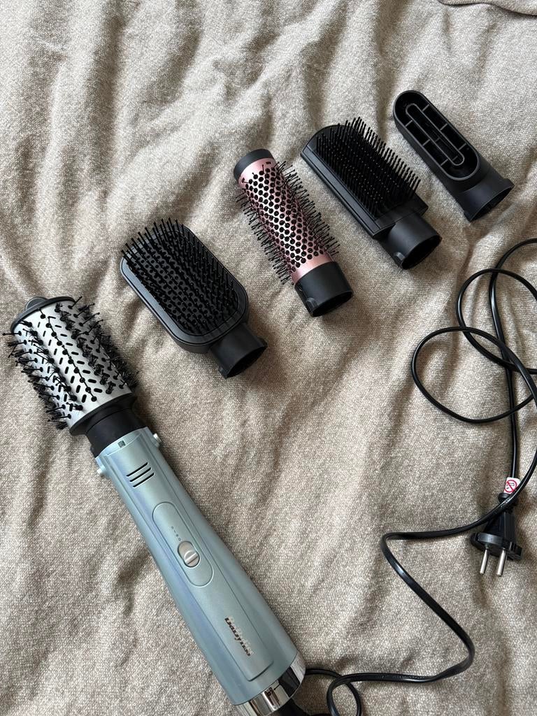BaByliss Hydro Fusion Föhnborstel, Ophalen of Verzenden, Zo goed als nieuw, Föhn of Haardroger