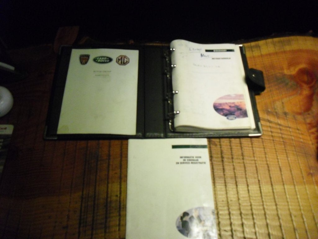 Discovery 1 300 Tdi instructieboek 138 met map Nederlands, Ophalen of Verzenden