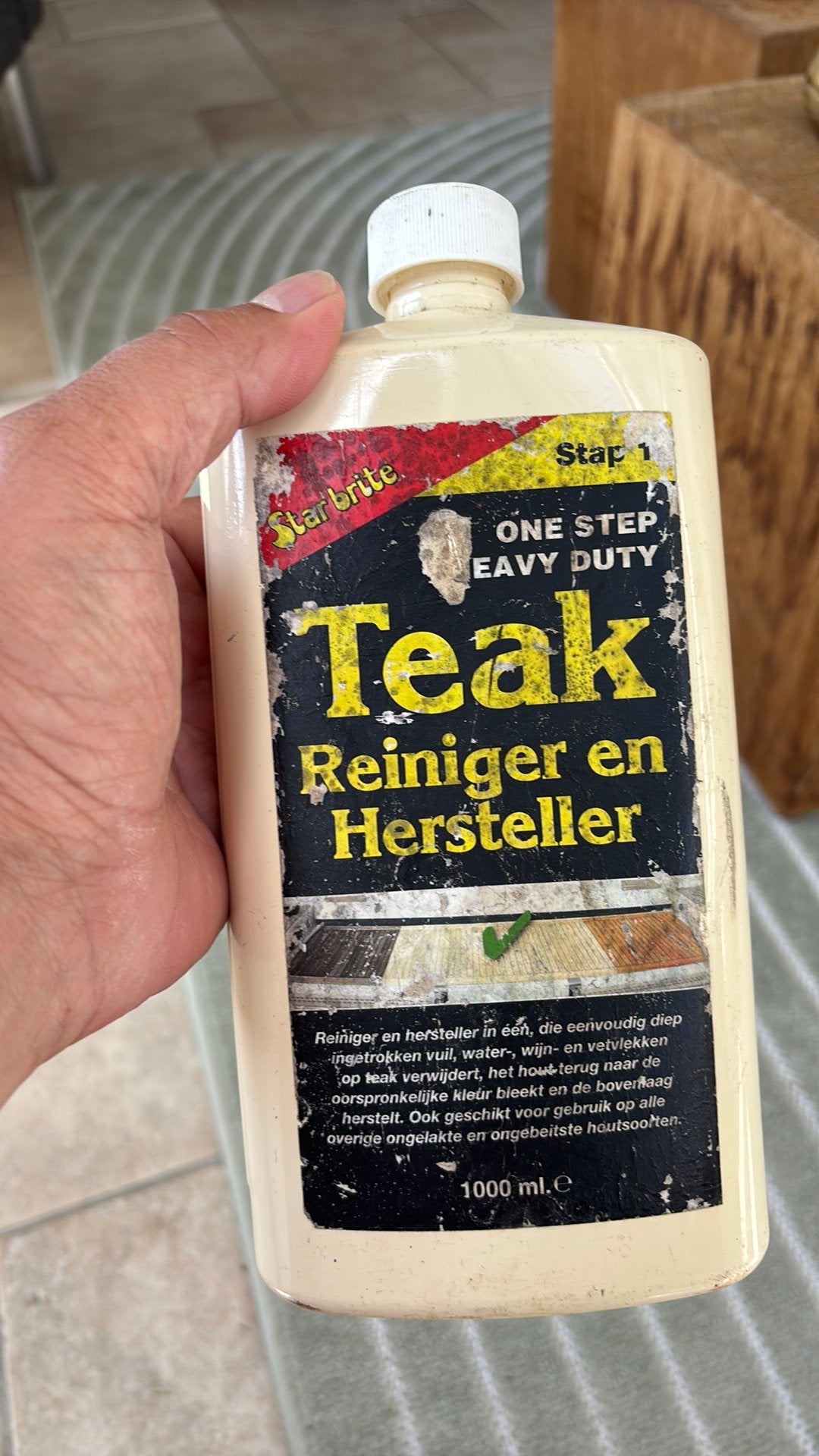 Starbrite teak hersteller Let op! Grote fles!, Ophalen of Verzenden, Motor en Techniek