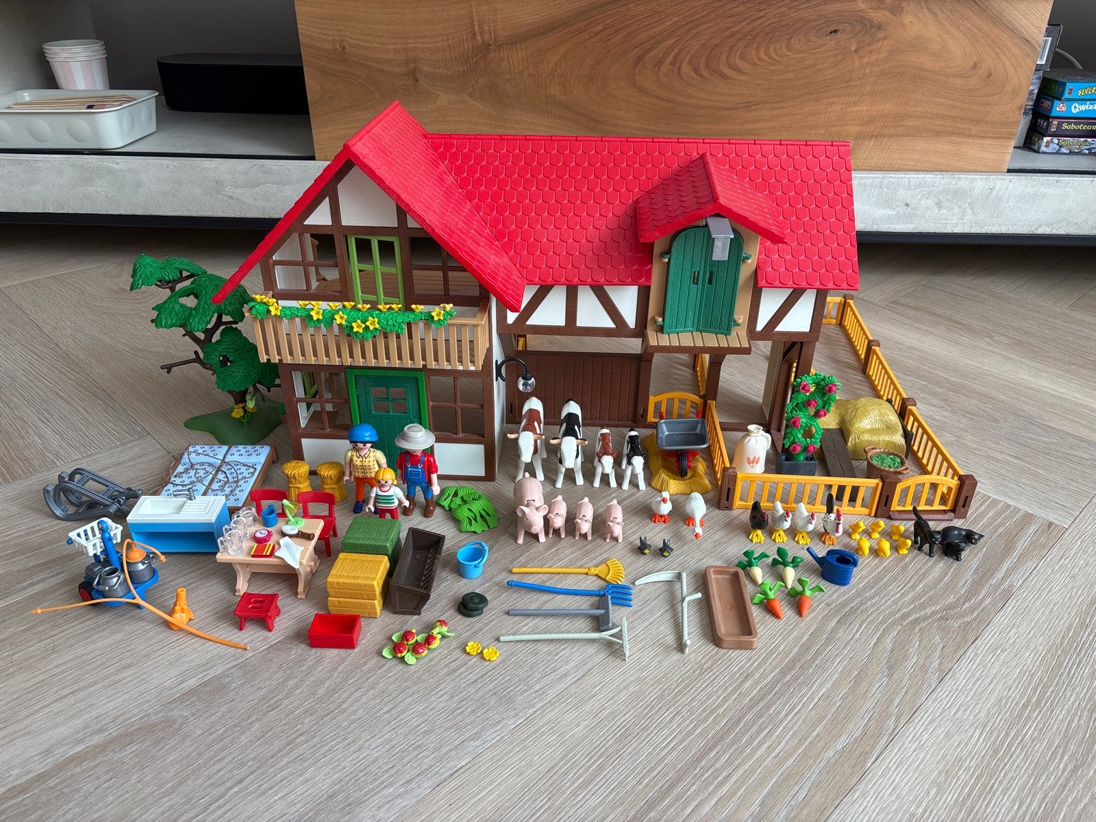 Playmobil 6120 Boerderij met veel dieren en accessoires, Ophalen, Gebruikt, Jongen of Meisje