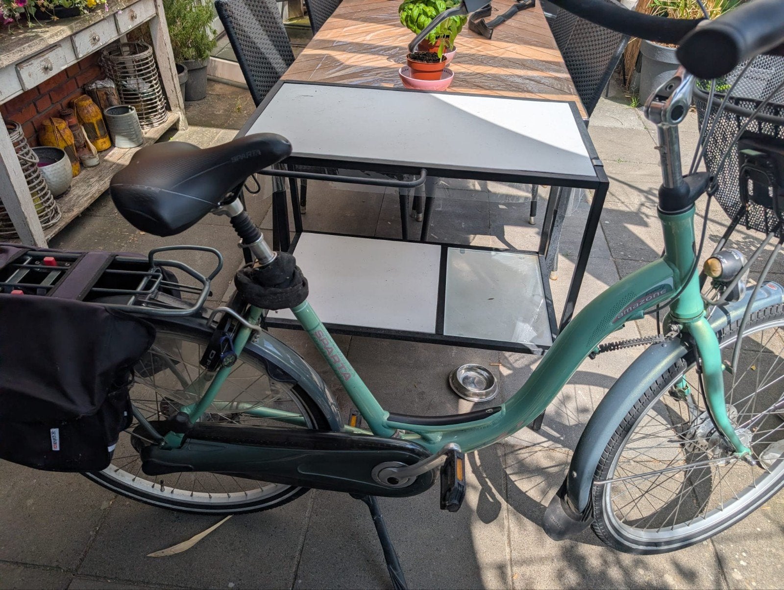 Sparta Amazone Trendy damesfiets met lage instap, Ophalen, Sparta, Gebruikt, Velgrem