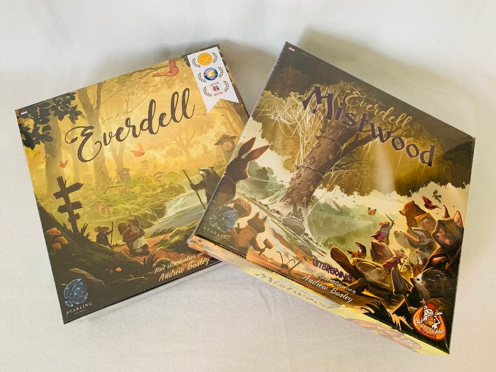 Everdell Basisspel incl Mistwood | Bordspel - nieuw in doos, White Goblin Games, Nieuw, Ophalen of Verzenden, Een of twee spelers
