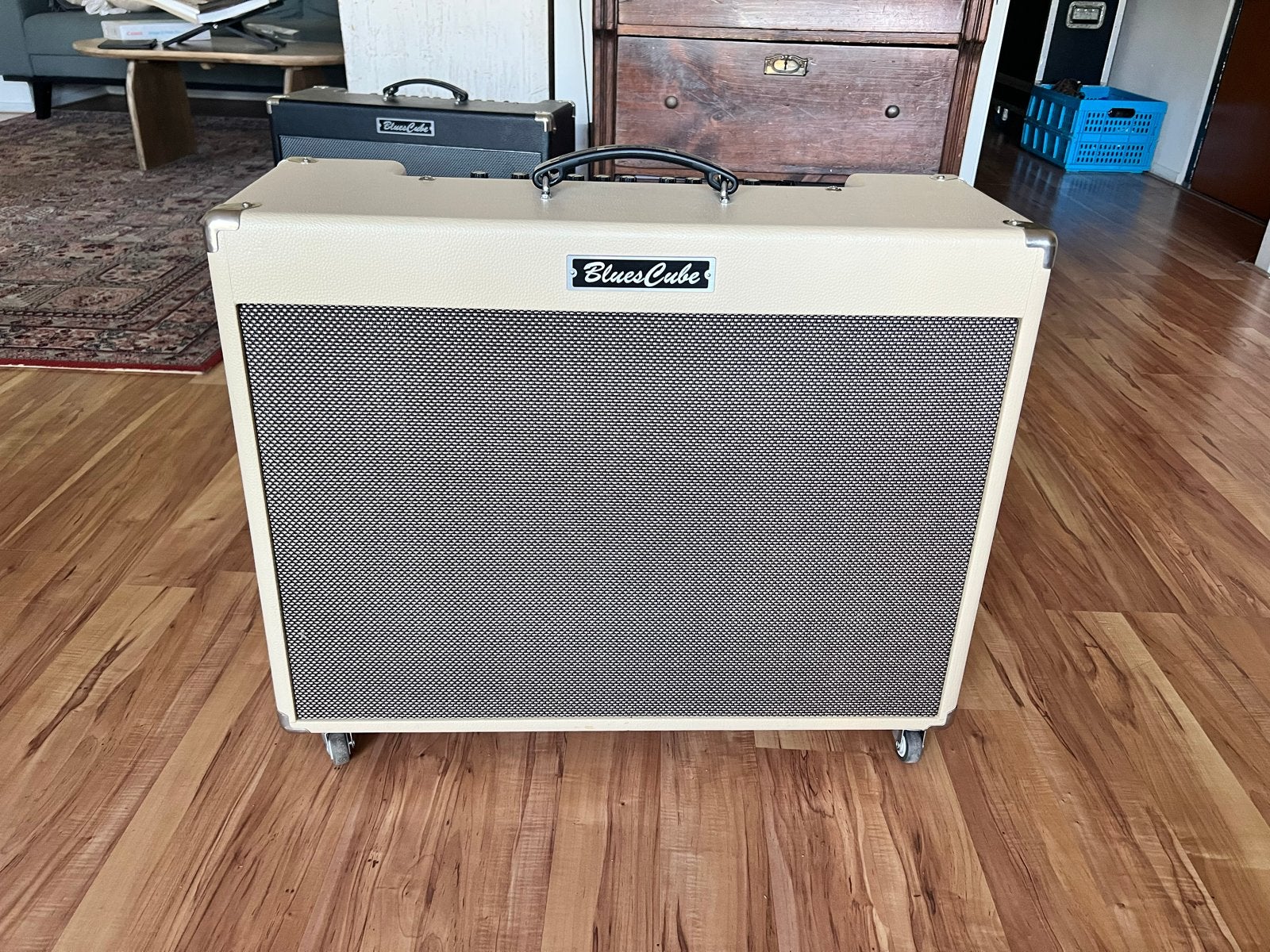 Roland Blues Cube Artist 212 85W gitaarversterker, Muziek en Instrumenten, Versterkers | Bas en Gitaar, Zo goed als nieuw, Gitaar