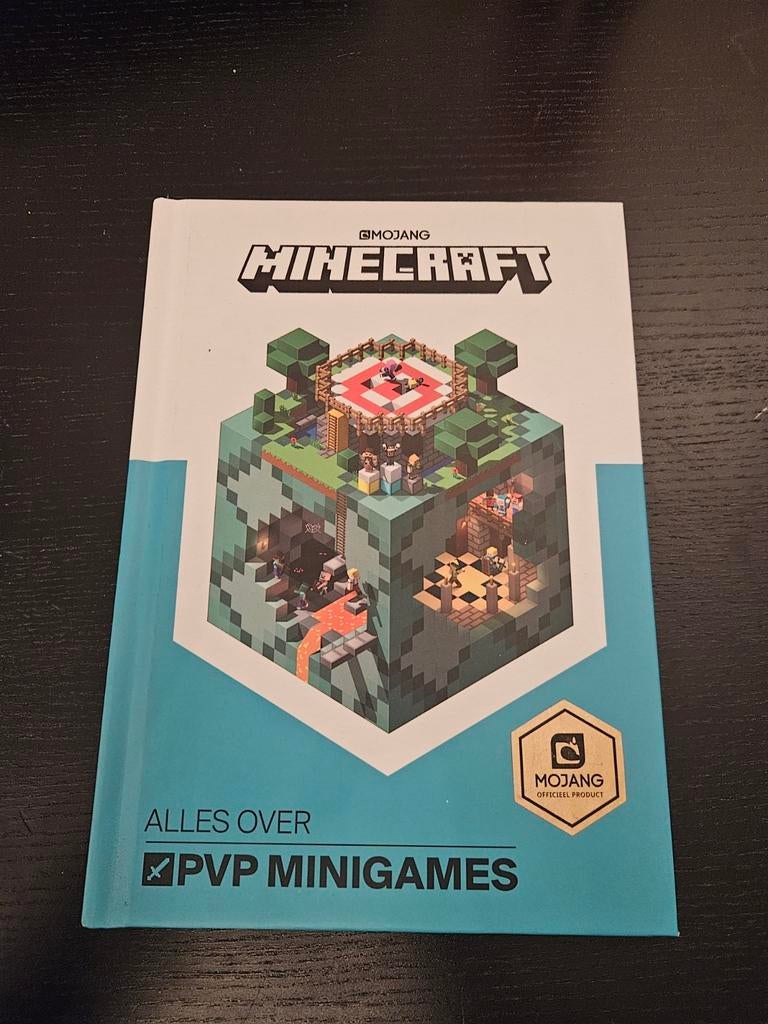Minecraft: Alles over PvP Minigames Boek, Boeken, Overige Boeken, Ophalen of Verzenden, Zo goed als nieuw