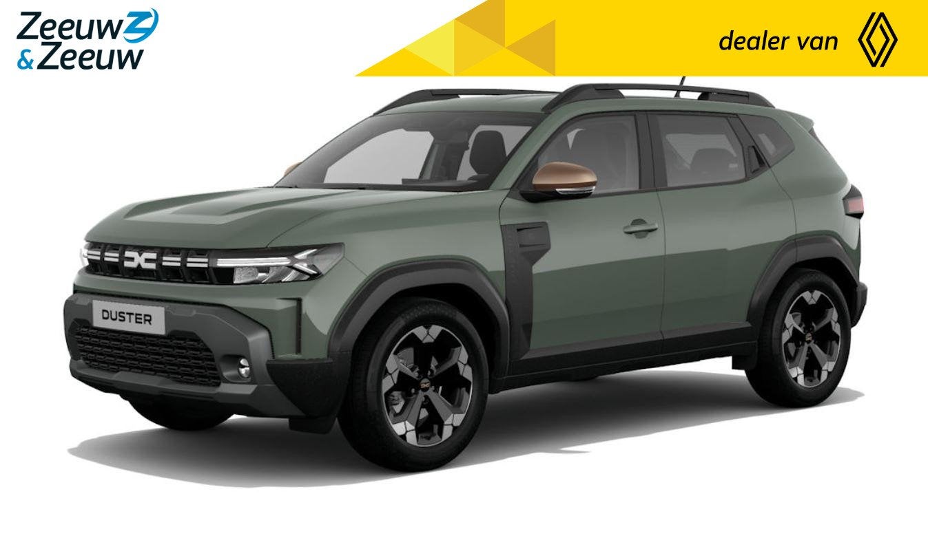 Dacia Duster mild hybrid 140 extreme Nu met € 1.600,- voor, Auto's, Voorwielaandrijving, 12 maanden, 1199 cc, Automatische klimaatregeling