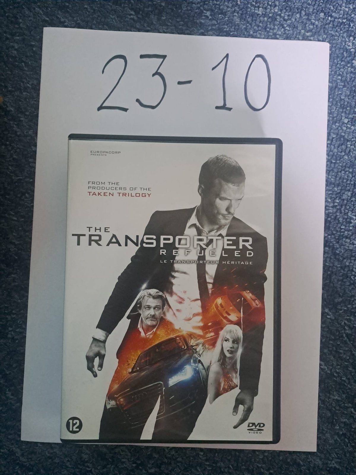 The Transporter Refueled DVD - Actie Thriller, Cd's en Dvd's, Actiethriller, Ophalen of Verzenden, Zo goed als nieuw, Vanaf 12 jaar