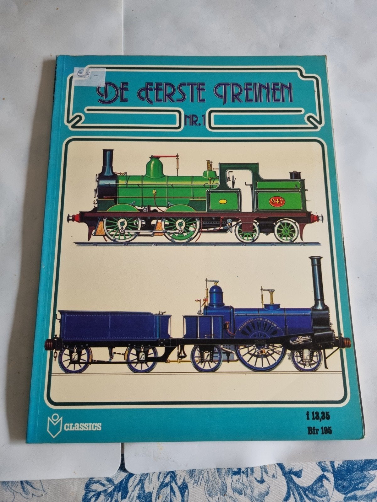 De Eerste Treinen - Boek over de geschiedenis van treinen, Ophalen of Verzenden, Gebruikt, Trein, Boek of Tijdschrift