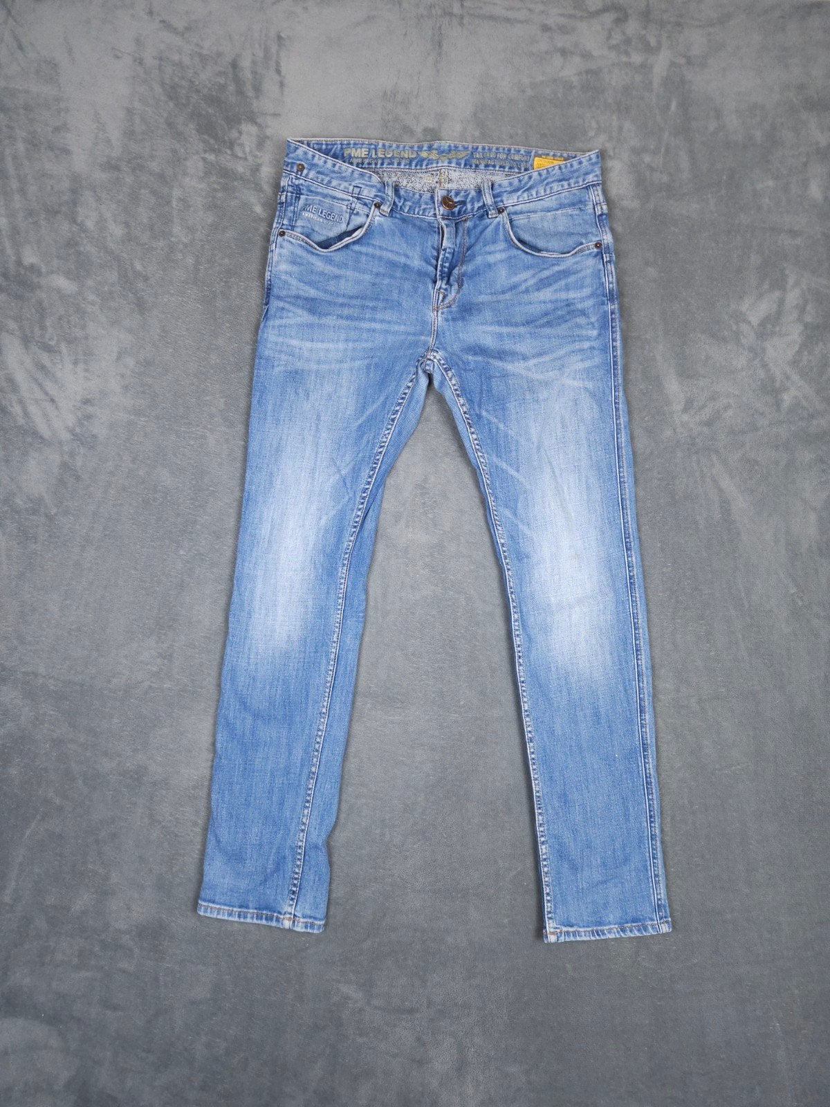 Pme Legend Broek W33 L32 Slim Fit Blauw Jeans Pall Mall., ., ., W33 - W34 (confectie 48/50), Pme Legend