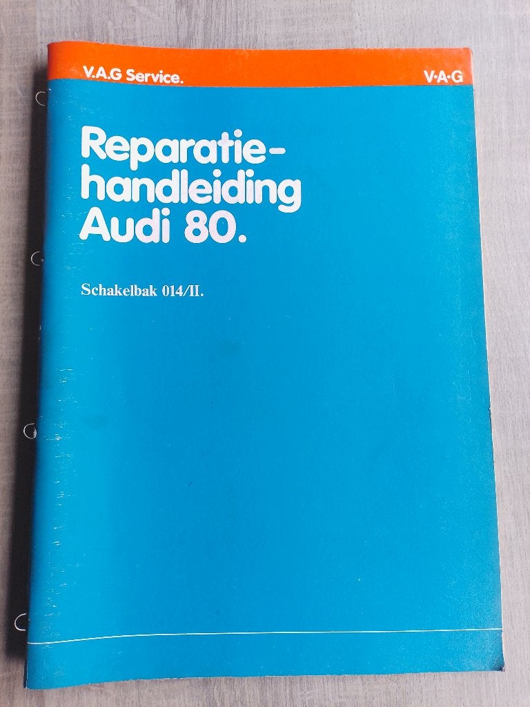 Audi 80 + Coupé B2 dealer werkplaatsboek 014 Versnellingsbak, Ophalen of Verzenden, Gelezen, Audi