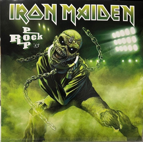 Iron Maiden – Rock Pop '83 lp, LP, Heavy metal, Ophalen of Verzenden, 12 inch
