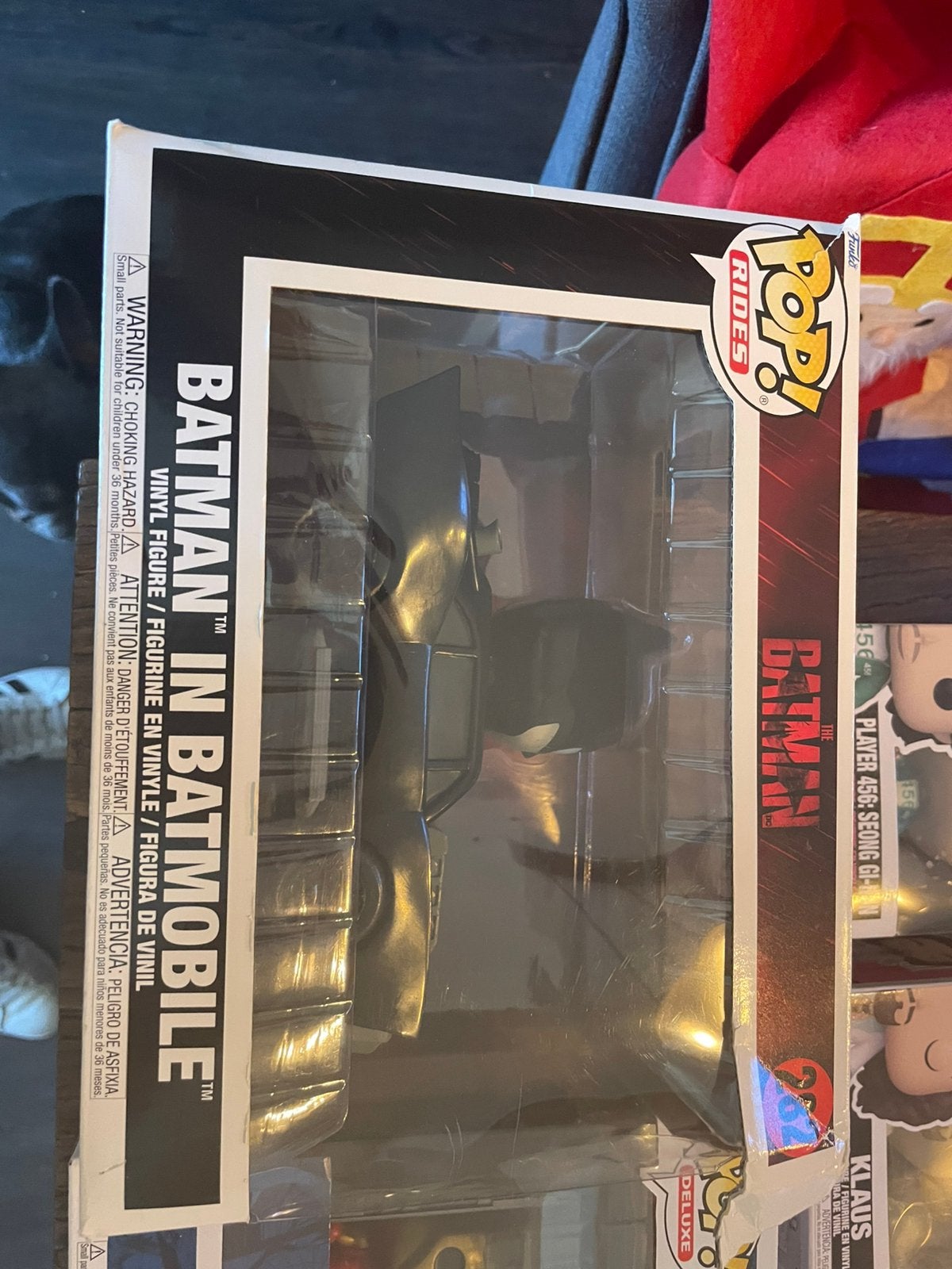 282 funko pop groot , batman in batmobiel !, Ophalen of Verzenden, Zo goed als nieuw