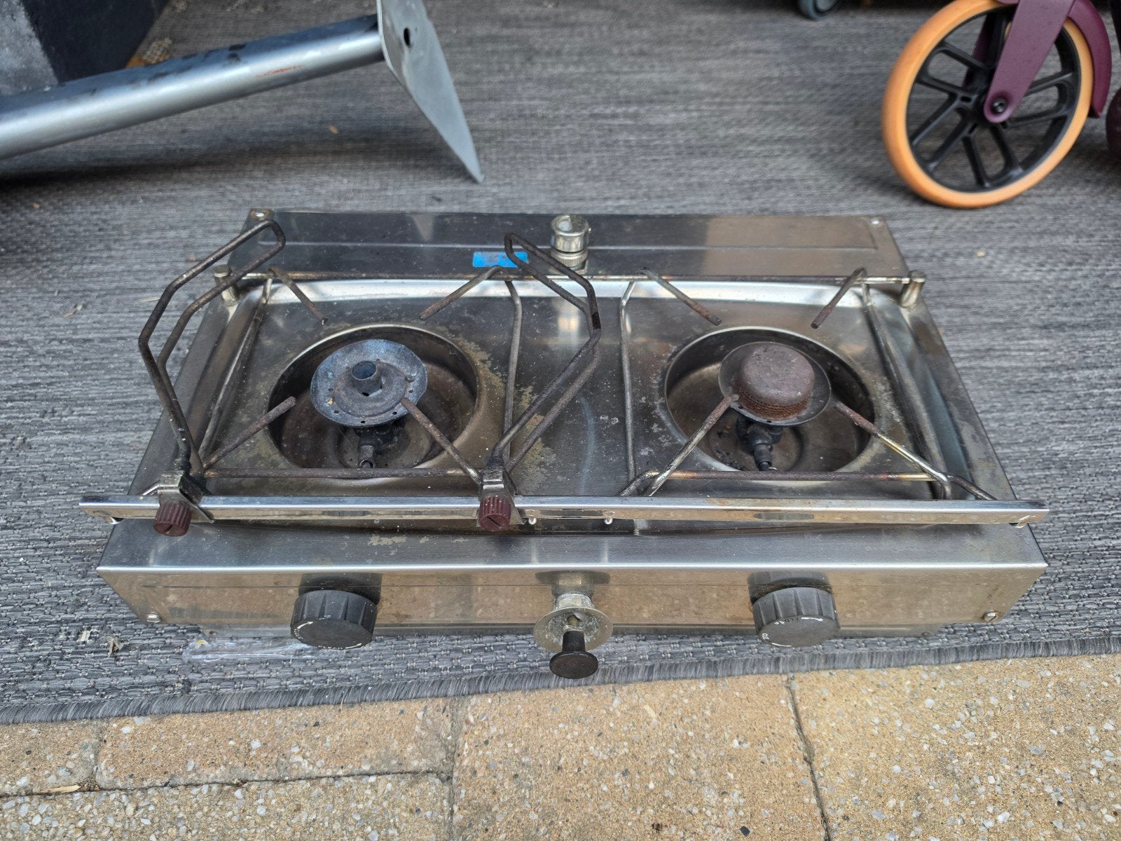 Klassiek Optimus 155 RVS Marine Kooktoestel – Vintage / Boot, Ophalen, Gebruikt
