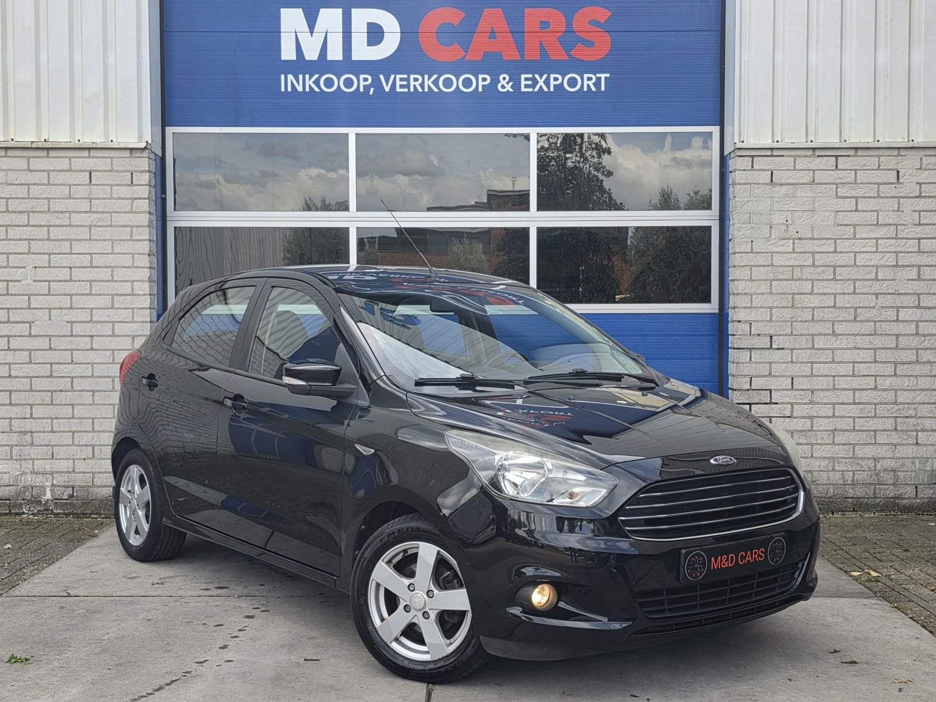 Ford Ka+ 1.2 Trend Ultimate AIRCO/NAP/CR CONTROL/BLEUTOOTH, Auto's, Dealer onderhouden, 4 cilinders, Ka, 1198 cc