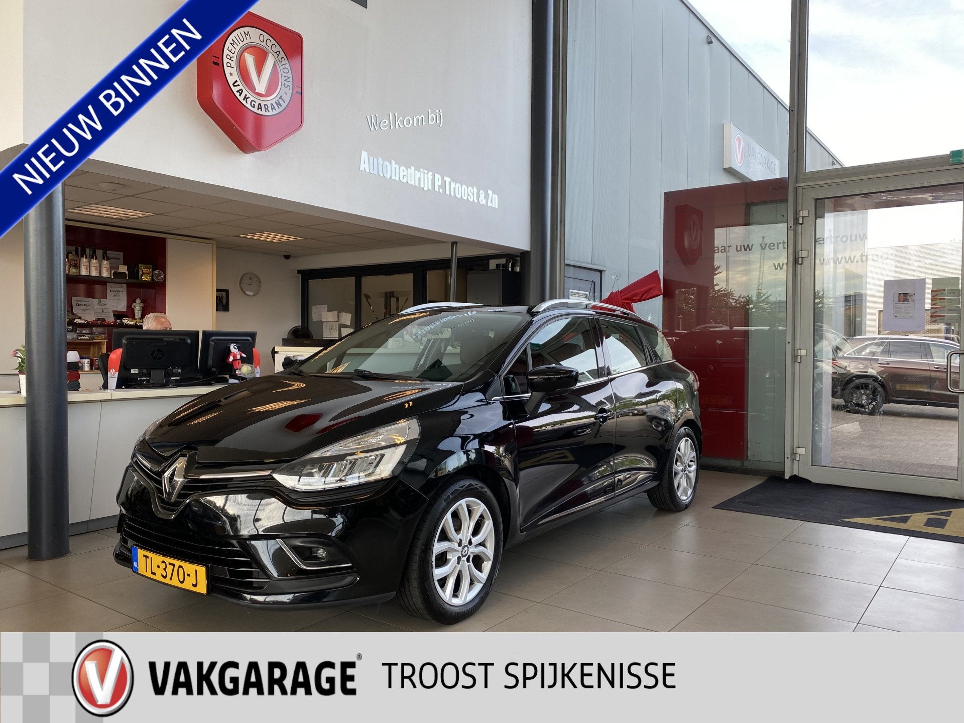 Renault Clio Estate 0.9 TCe Intens,1e EigenaarDealeronderhou, 1063 kg, Gebruikt, 580 kg, Leder en Stof