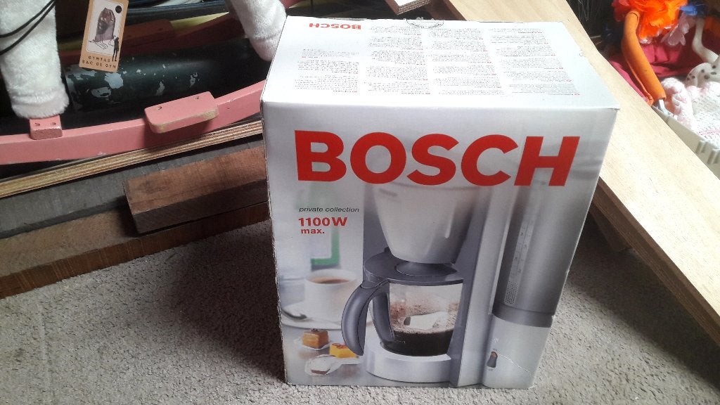 NIEUW BOSCH koffiezetapparaat, Witgoed en Apparatuur, Ophalen, Overige modellen, Nieuw, Gemalen koffie
