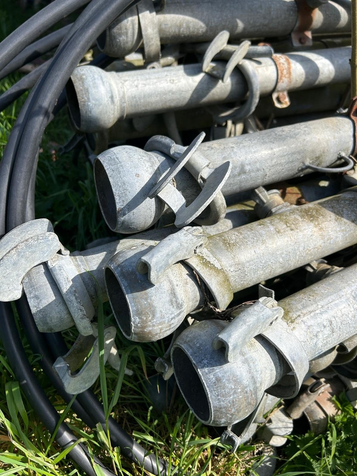 Beregenings materiaal, Ophalen, Gebruikt