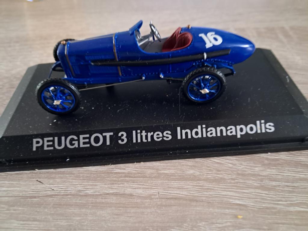 Peugeot 3 liters Indianapolis, Hobby en Vrije tijd, Ophalen of Verzenden, Auto, Norev