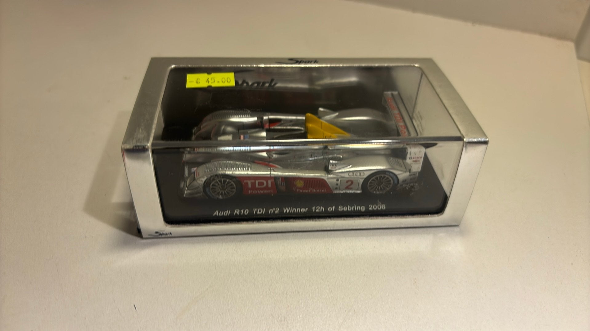 Audi r10 #2 winner 12h sebring 2006 spark 1.43, Overige merken, Auto, Ophalen of Verzenden, A