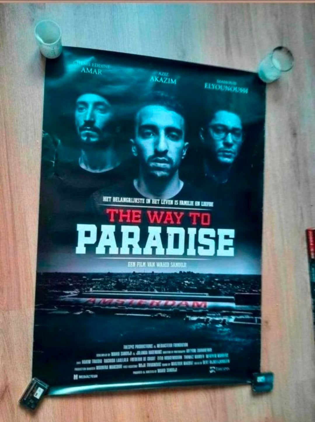The way to Paradise bioscoopposter., Ophalen of Verzenden, Film en Tv