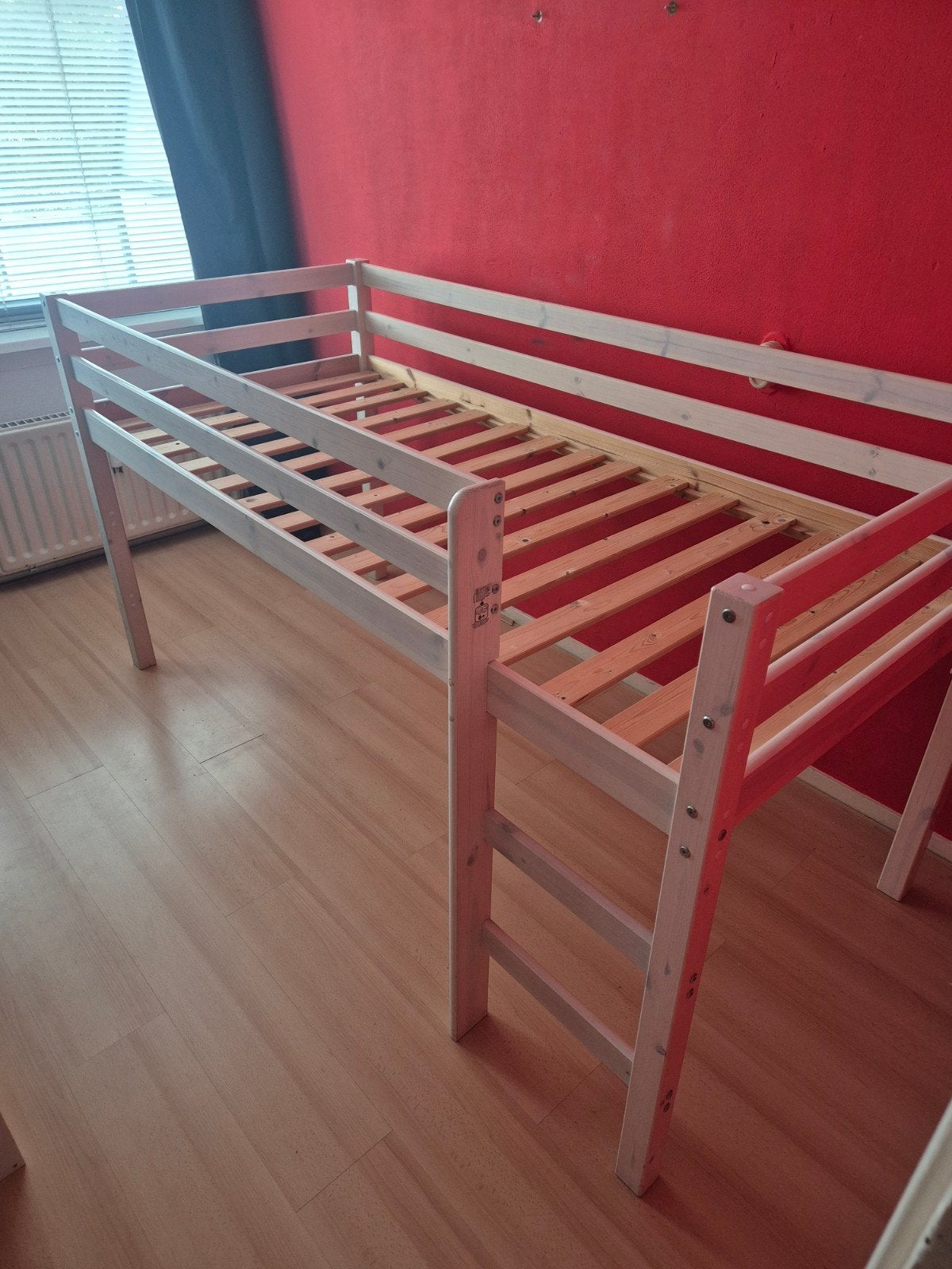 Halfhoogslaper, Ophalen, Gebruikt, 90 cm, Eenpersoons
