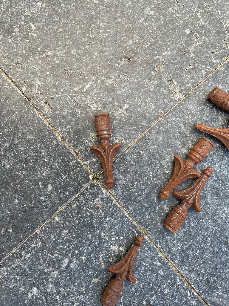 Hekpunten hek punten, Ophalen, Nieuw, IJzer, Sierhekwerk