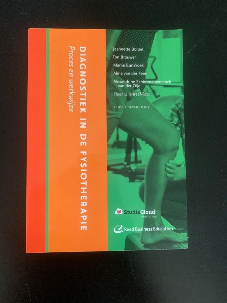 Diagnostiek in de Fysiotherapie - Proces en Werkwijze, Ophalen of Verzenden, Beta, Zo goed als nieuw, HBO
