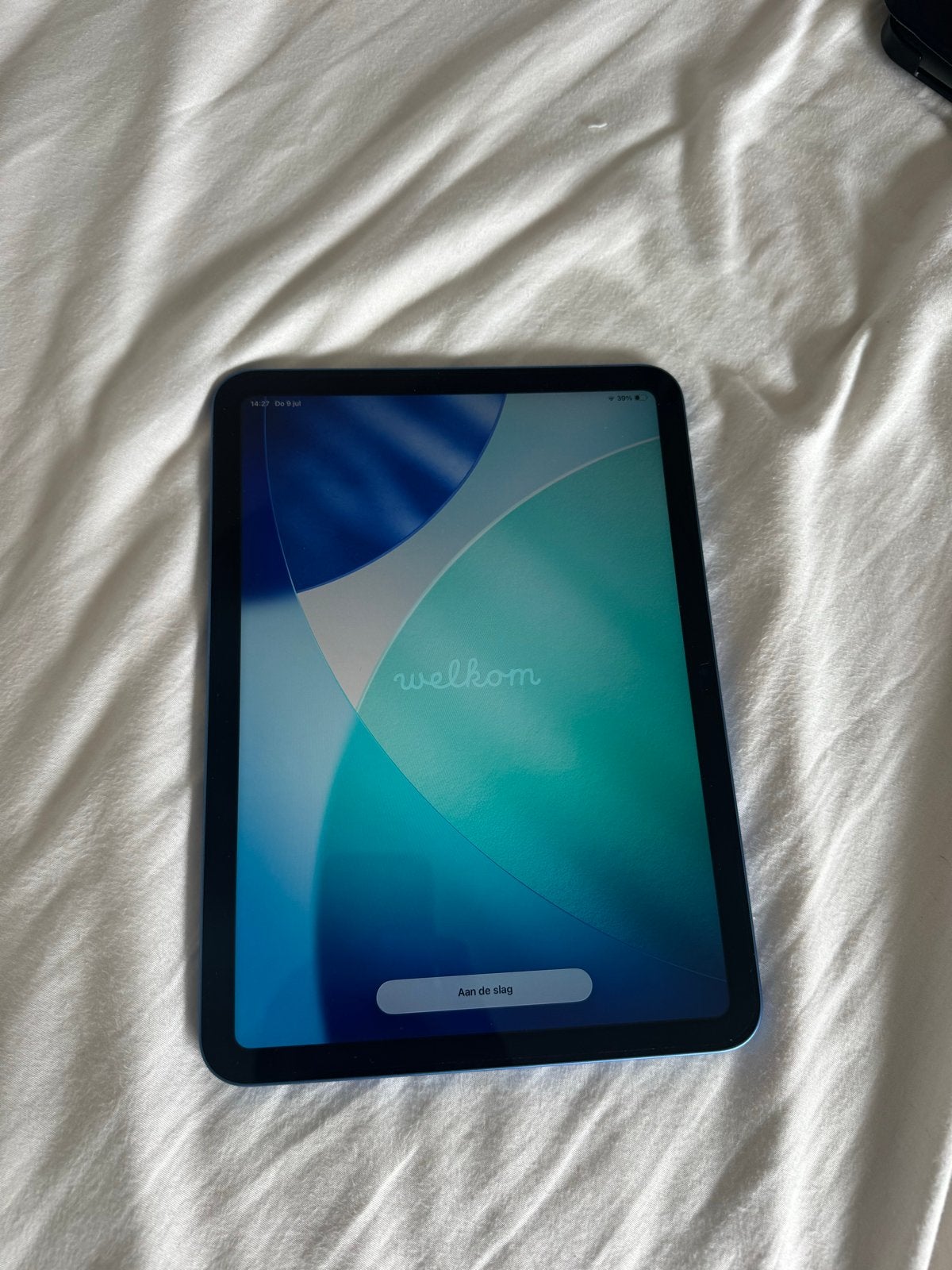 Apple iPad A16 (10e generatie) 128GB Wi-Fi Blauw, Computers en Software, Apple iPads, Zo goed als nieuw, 128 GB, Wi-Fi, Ophalen