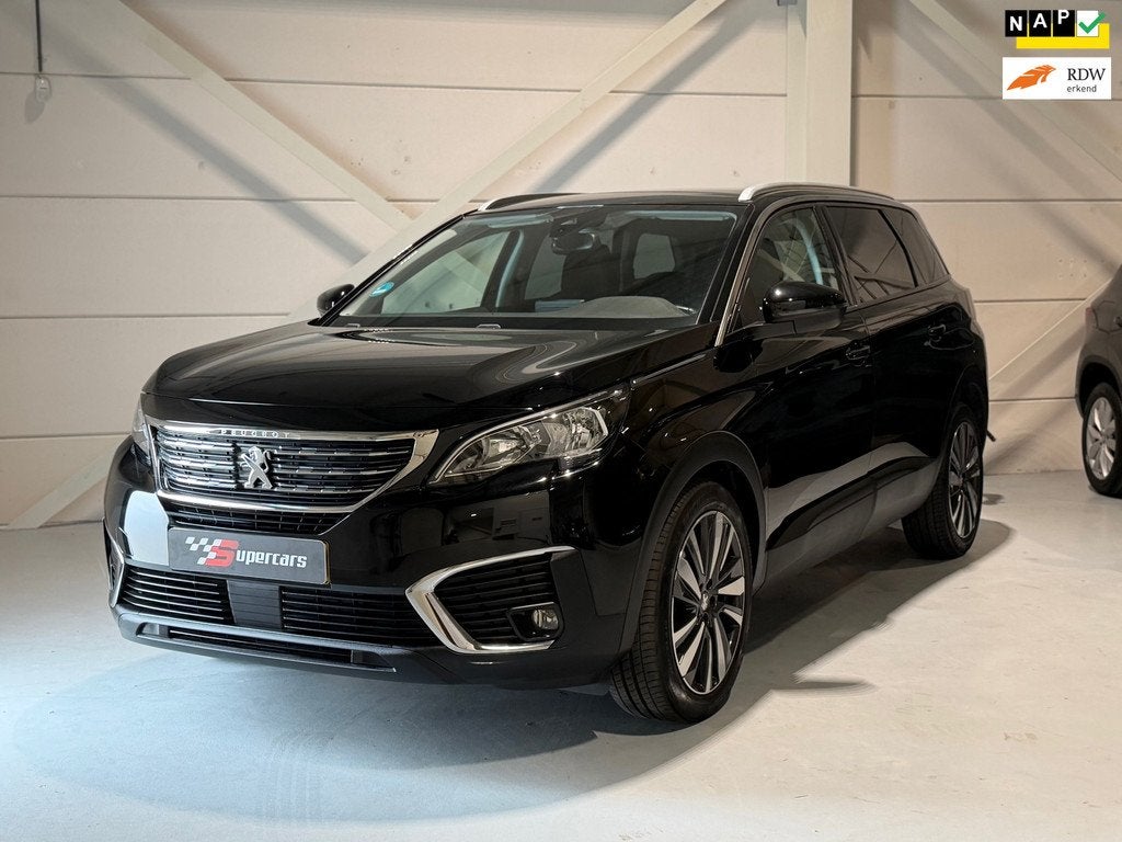 Peugeot 5008 Active 7 PERSOONS APK 2028 Carplay - 12mnd gar!, Auto's, Peugeot, 1280 kg, Gebruikt, Euro 6, 1199 cc