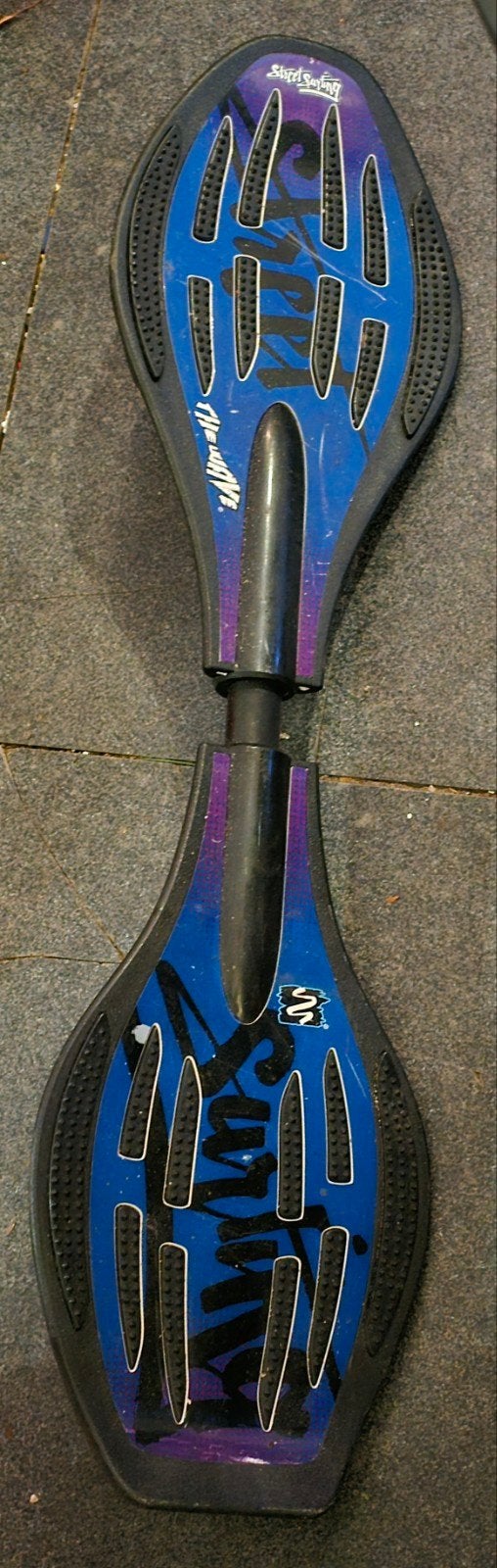 Waveboard - Street Surfing The Wave - Blauw/Paars, Ophalen of Verzenden, Zo goed als nieuw, Waveboard