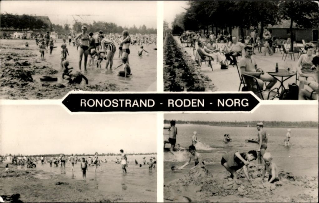 Roden - Norg KVR05 1604 4 Foto's van Ronostrand, Verzenden, 1980 tot heden, Gelopen, Drenthe