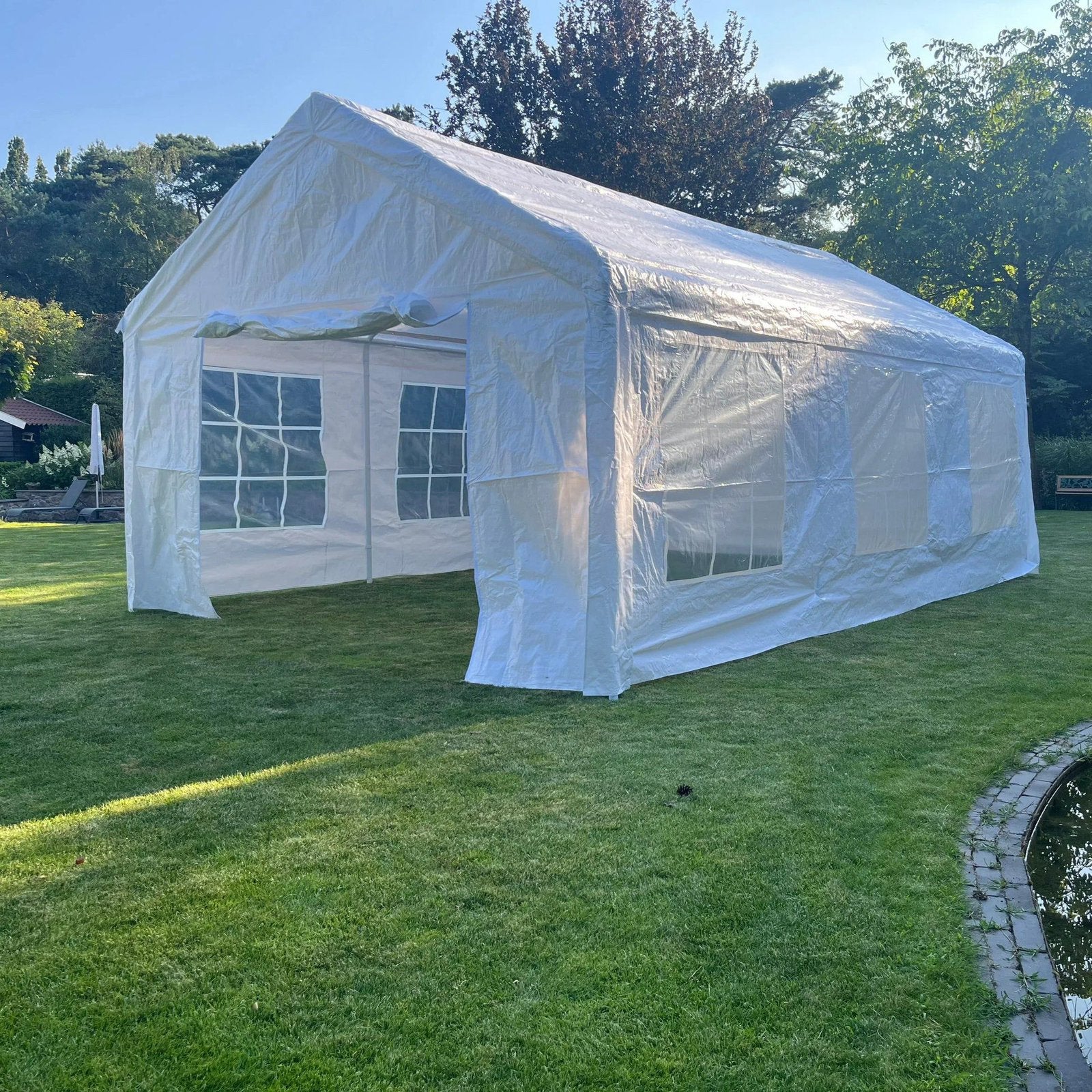 Te huur partytent 6x3, Tuin en Terras, Partytenten, Ophalen, Zo goed als nieuw, 5 tot 8 meter, Minder dan 4 meter