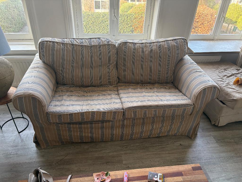 Ektorp hoes, Ophalen, Tweepersoons, 75 tot 100 cm, Zo goed als nieuw