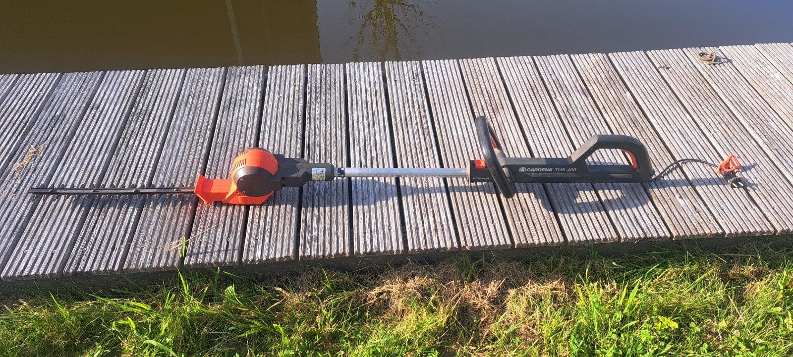 Heggenschaar ths400 van gardena, Ophalen of Verzenden, Gebruikt, Elektrisch