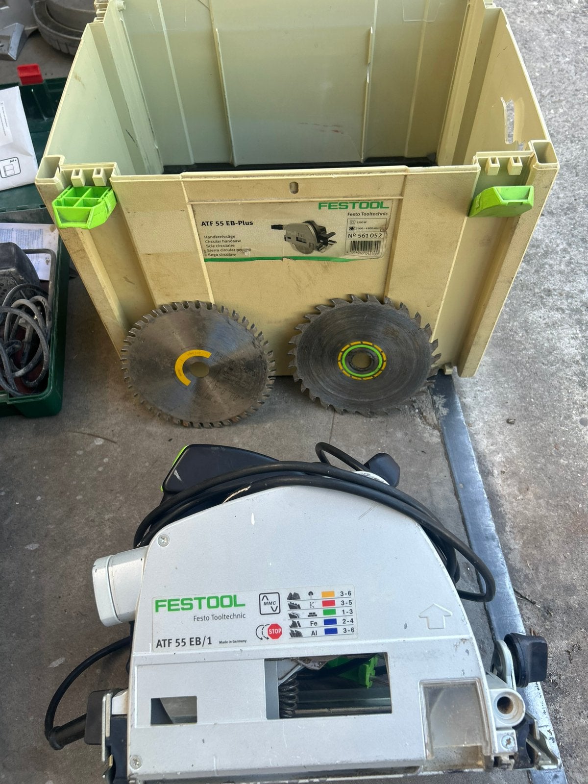 Festool invalzaag zgan, Invalzaag, Ophalen of Verzenden, Zo goed als nieuw, 30 tot 70 mm