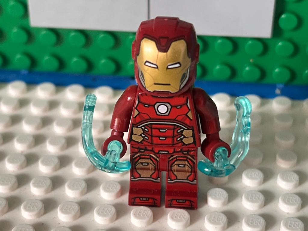 Lego iron man minifiguur, Ophalen of Verzenden