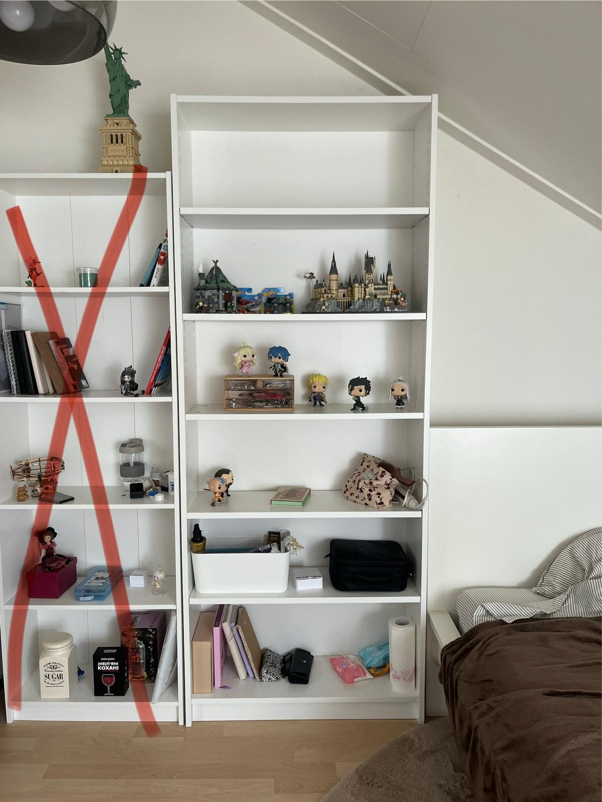 IKEA Billy Boekenkast Wit - Perfecte Conditie (202x80x28), Ophalen, Met plank(en), 200 cm of meer, 50 tot 100 cm