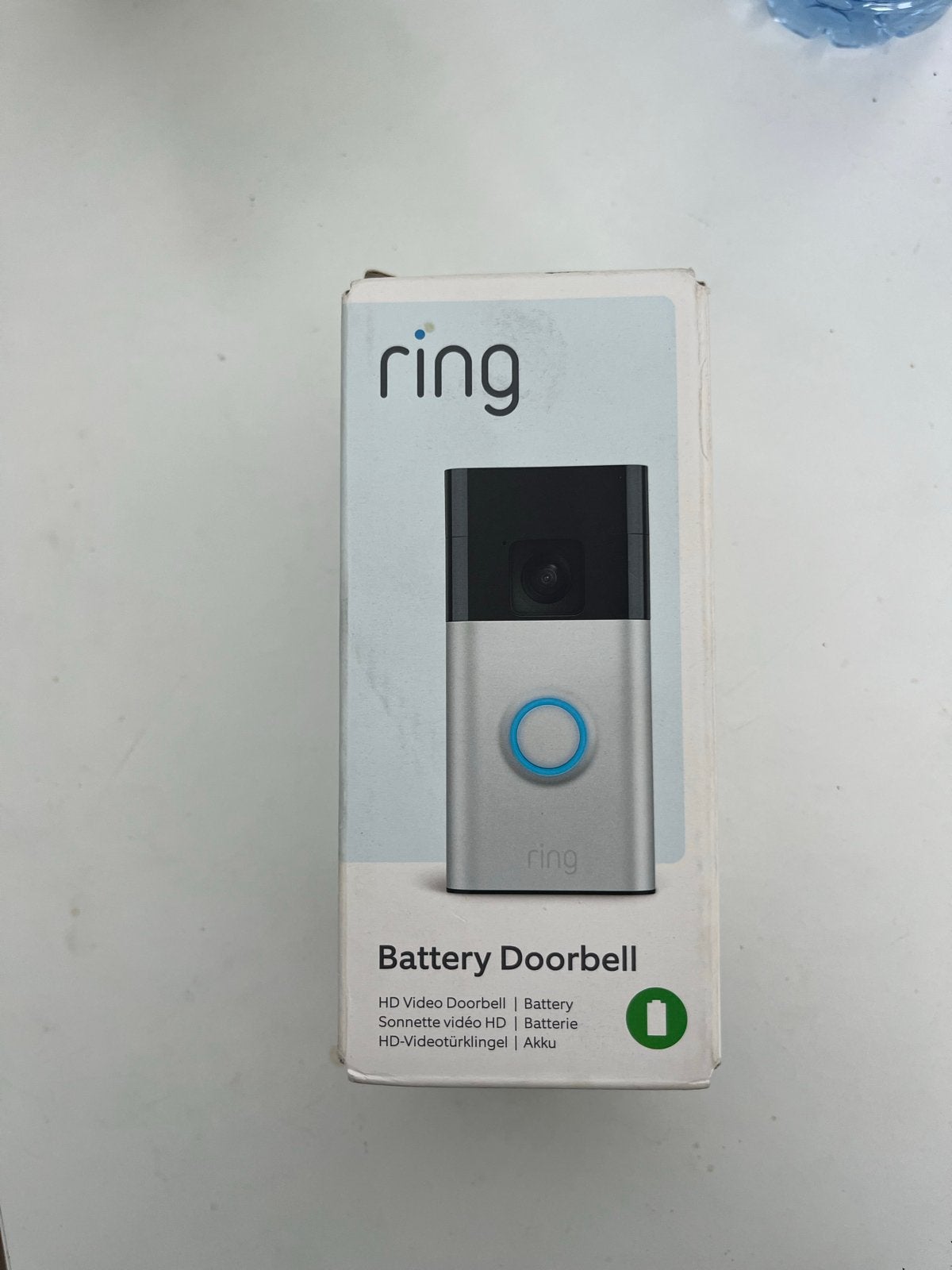 Ring Video Deurbel - Nieuw in doos, Huis en Inrichting, Deurbellen, Ophalen of Verzenden, Bewegingsdetectiesensor, Nieuw, Draadloos