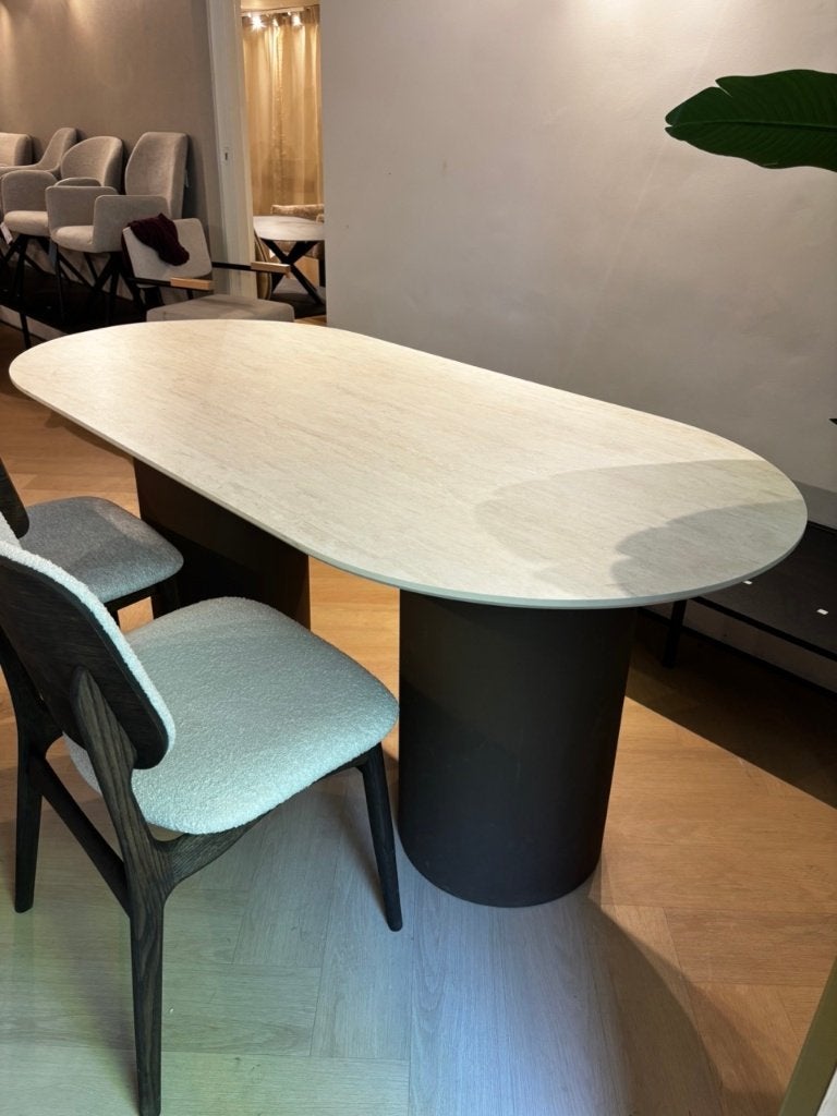Taj Mahal eettafel 180x90cm | Kas20, Ophalen, Overige houtsoorten, 50 tot 100 cm, Zo goed als nieuw