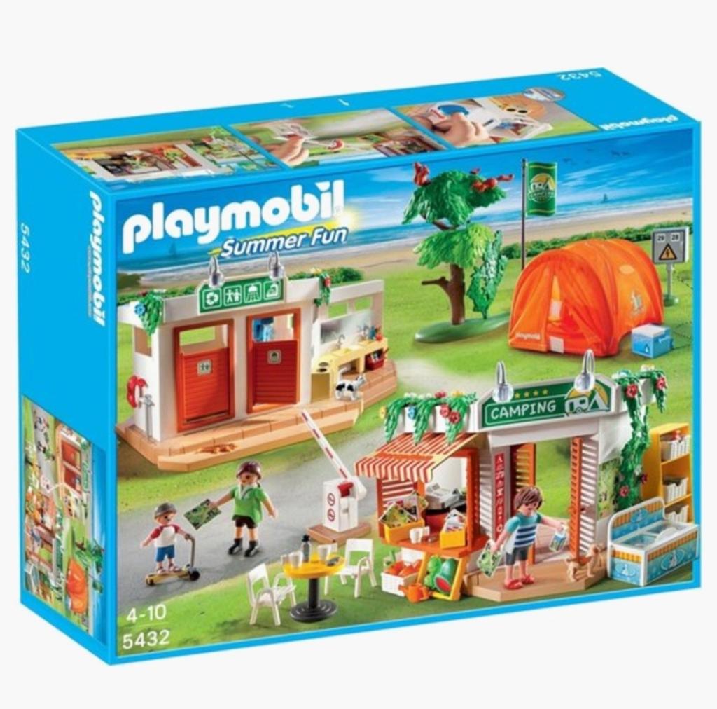 Playmobil Summer Fun Camping Set 5432, Ophalen of Verzenden, Zo goed als nieuw