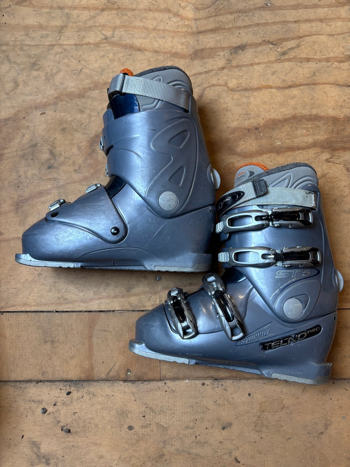 Tecno Pro Synergy STS skischoenen - Gebruikt maat 39/40., 160 tot 180 cm, Gebruikt, Schoenen, Skiën