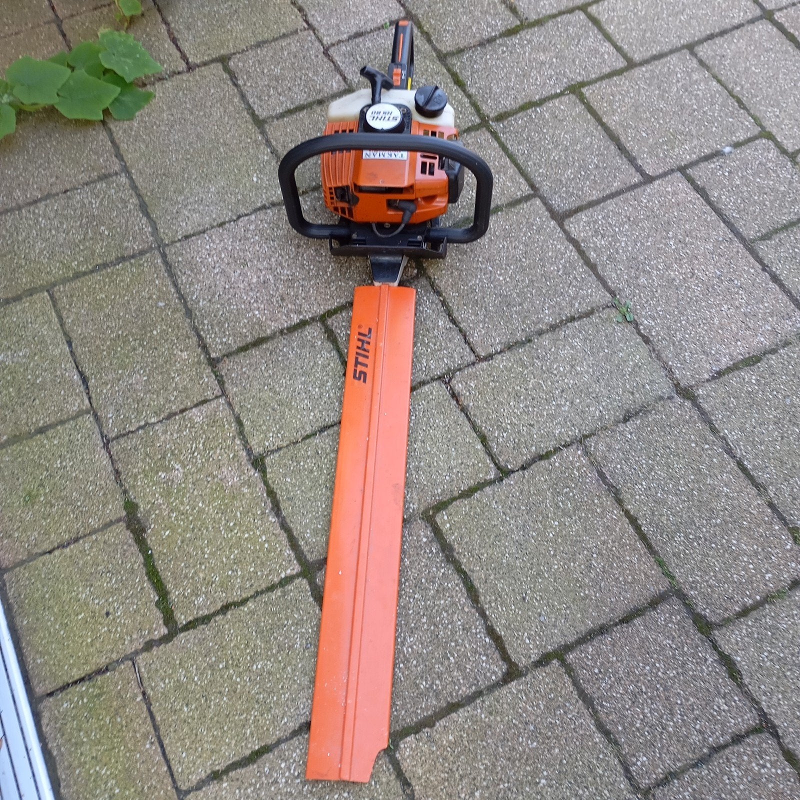 Stihl heggenschaar HS 80, Tuin en Terras, Heggenscharen, Ophalen, Gebruikt, Benzine, Stihl