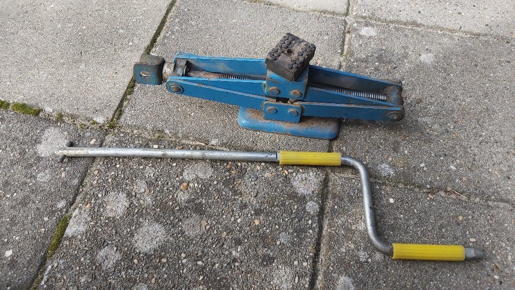 universele autokrik, Ophalen of Verzenden, Gebruikt, Manueel, Schaarkrik