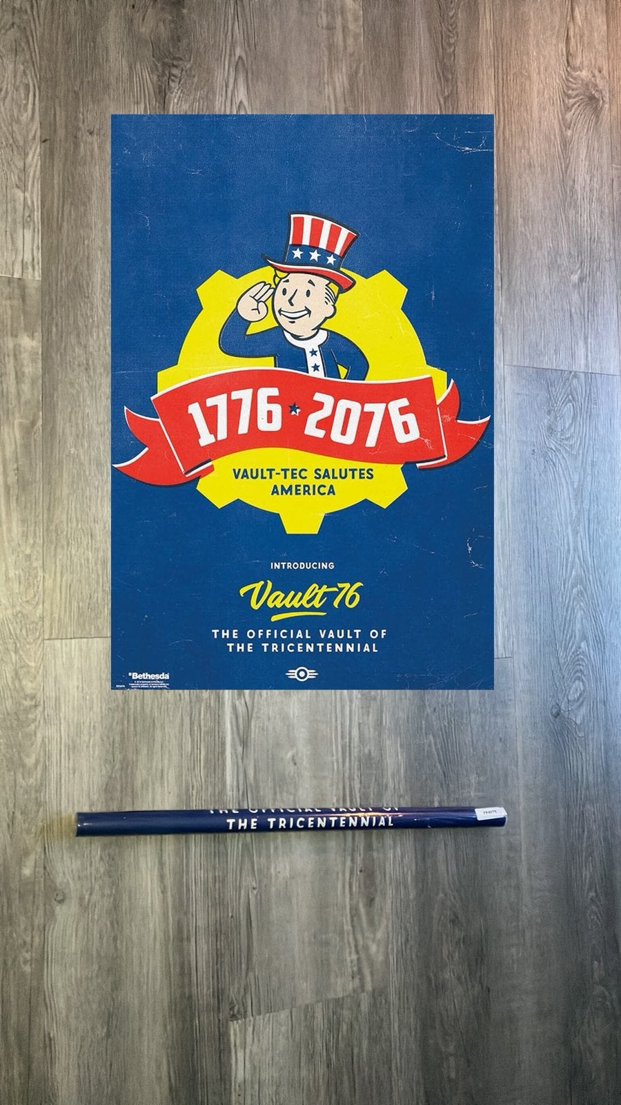 Fallout 76 Tricentennial Poster (Nieuw) 61 x 91 cm, Ophalen of Verzenden, Zo goed als nieuw, Film en Tv
